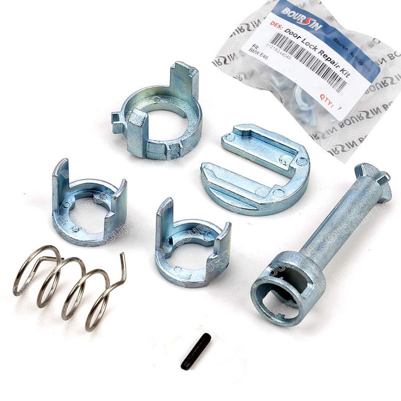 BOURSIN Door Lock Cylinder Repair Kit for BMW E46 3 Series M3 1998-2006 Front L/R Side - Image 1